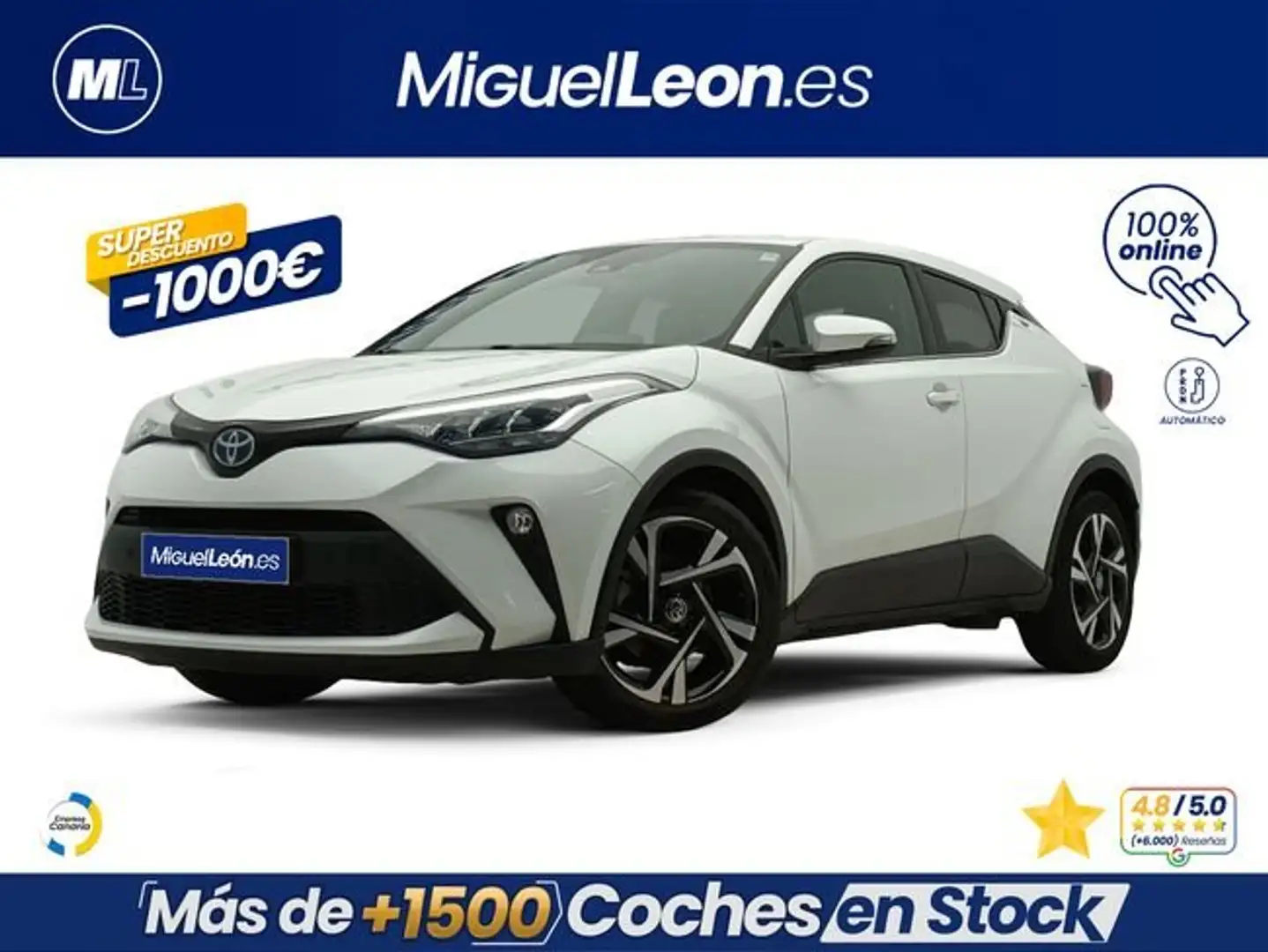 Toyota C-HR 125H Advance Blanco - 1