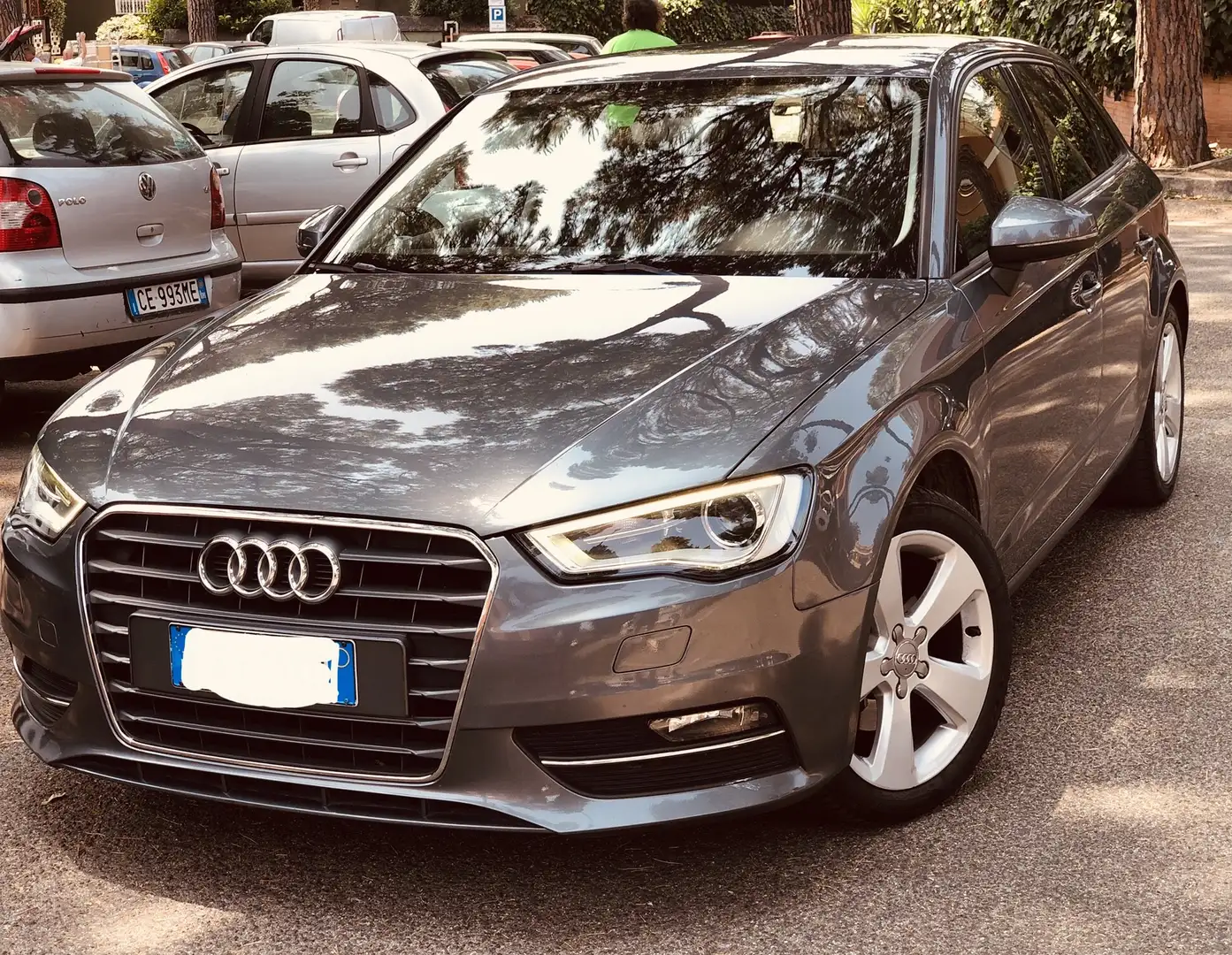 Audi A3 Sportback 2.0 150 Cv. S-line S-tronic euro 6 garan Grigio - 1