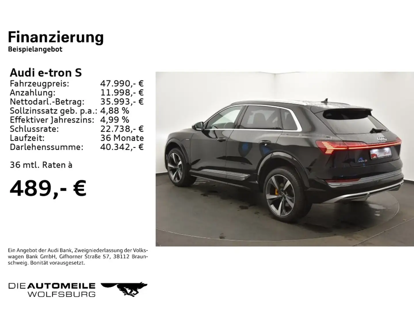 Audi quattro HeadUp/Luft/Matrix/B+O/Leder Negro - 2