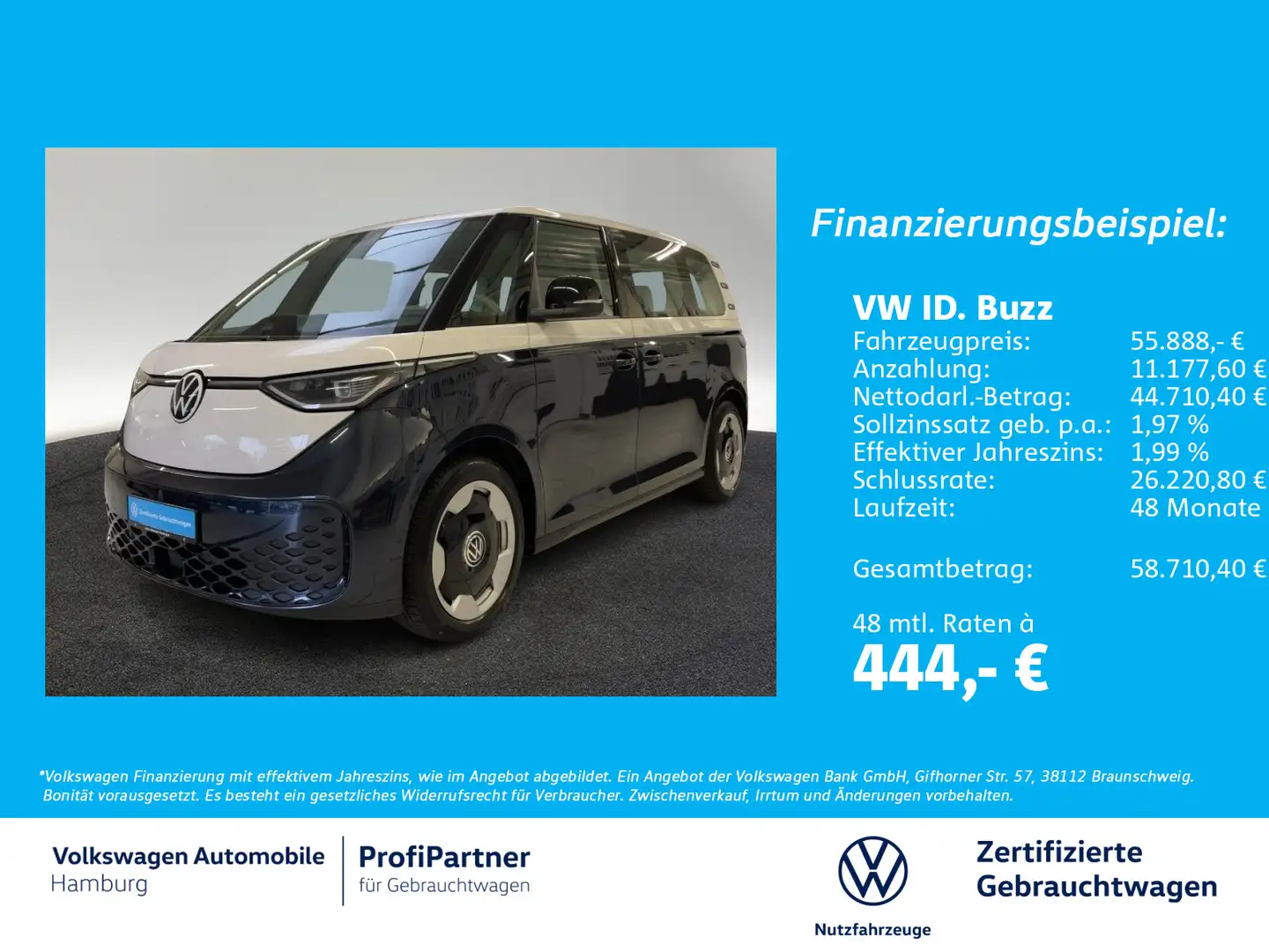 Volkswagen ID. Buzz ID.Buzz AHK LED Navi Easy Open & Close 360° Weiß - 1