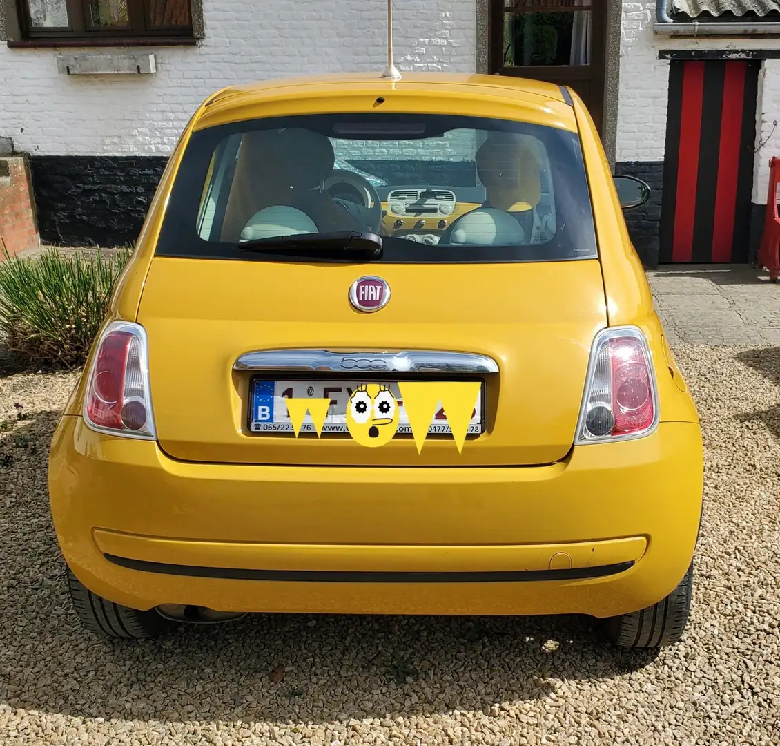 Fiat 500 500 1.2i Color Therapy Jaune - 1