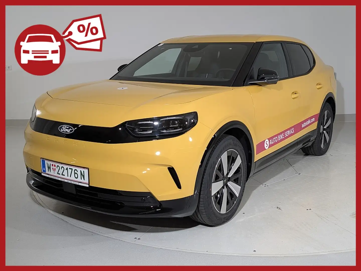 Ford Capri Elektro Extended Range| FORD STAHL W22 Gelb - 1