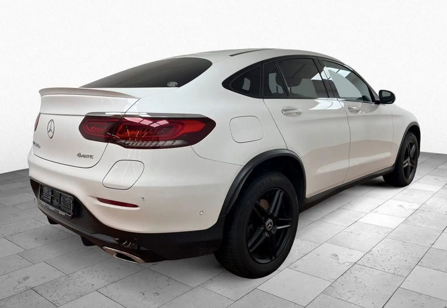 Mercedes-Benz GLC 300 e 4M Coupe AMG Line VirtCockp 360HeadUp Blanc - 2