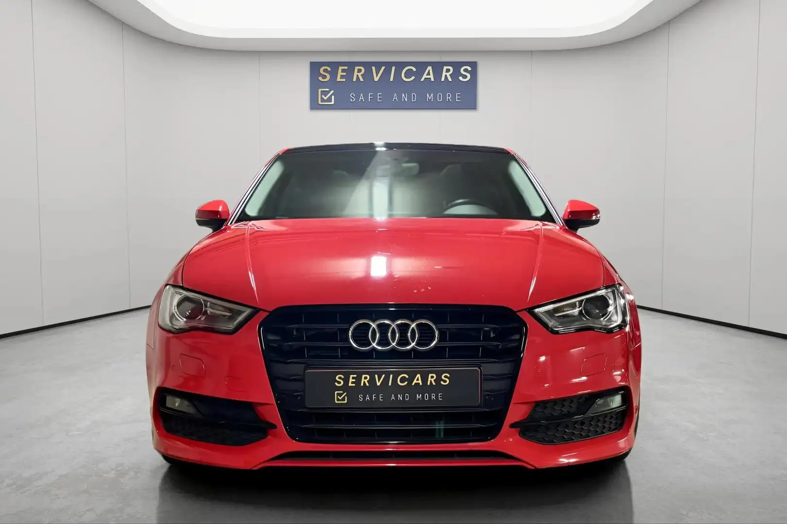 Audi A3 2.0 TDi S LINE S tronic/TOIT OUVRANT/GAR12MOIS Rouge - 2