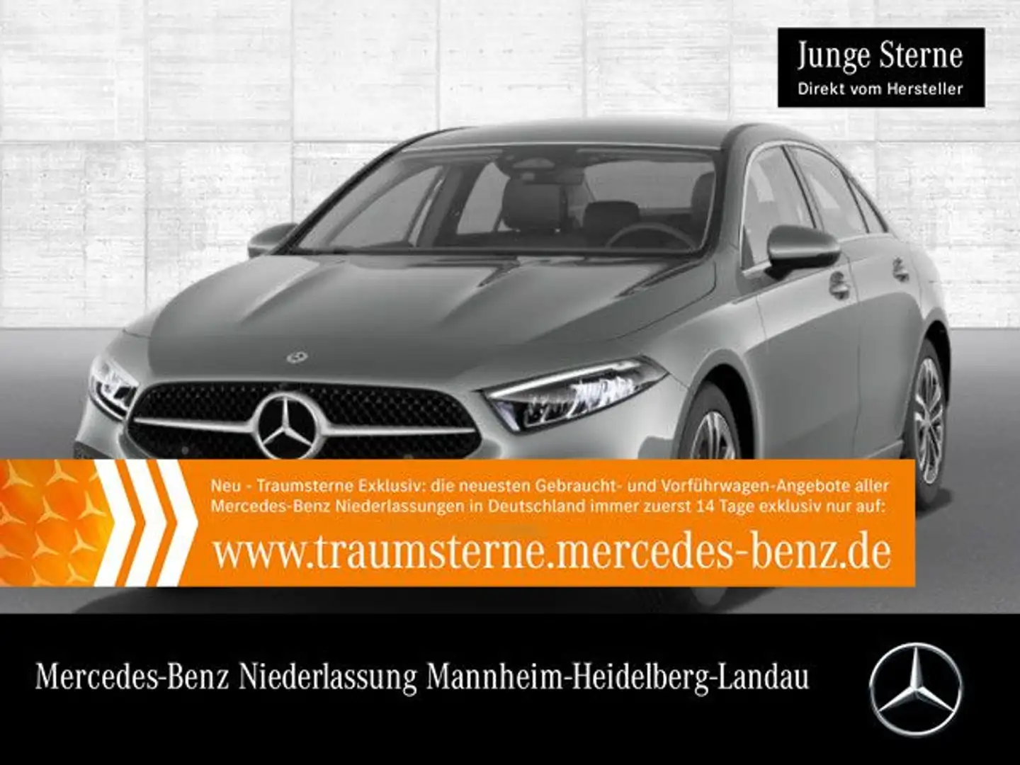 Mercedes-Benz A 200 Lim PROGRESSIVE+LED+KAMERA+7G Grey - 1