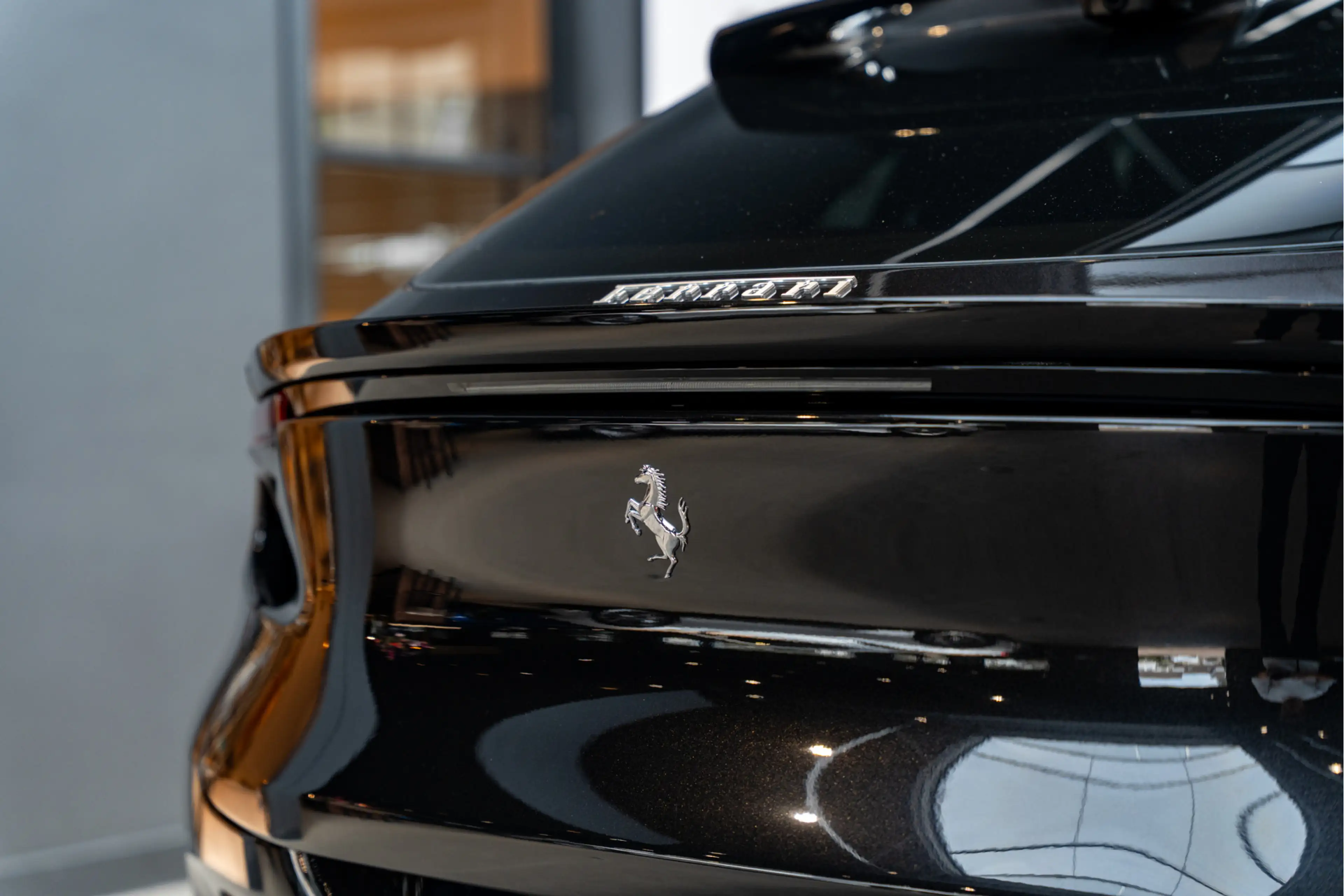 Ferrari Purosangue Airbrushed Shields Arancio Full Carbon 6.5 V12 — photo 21