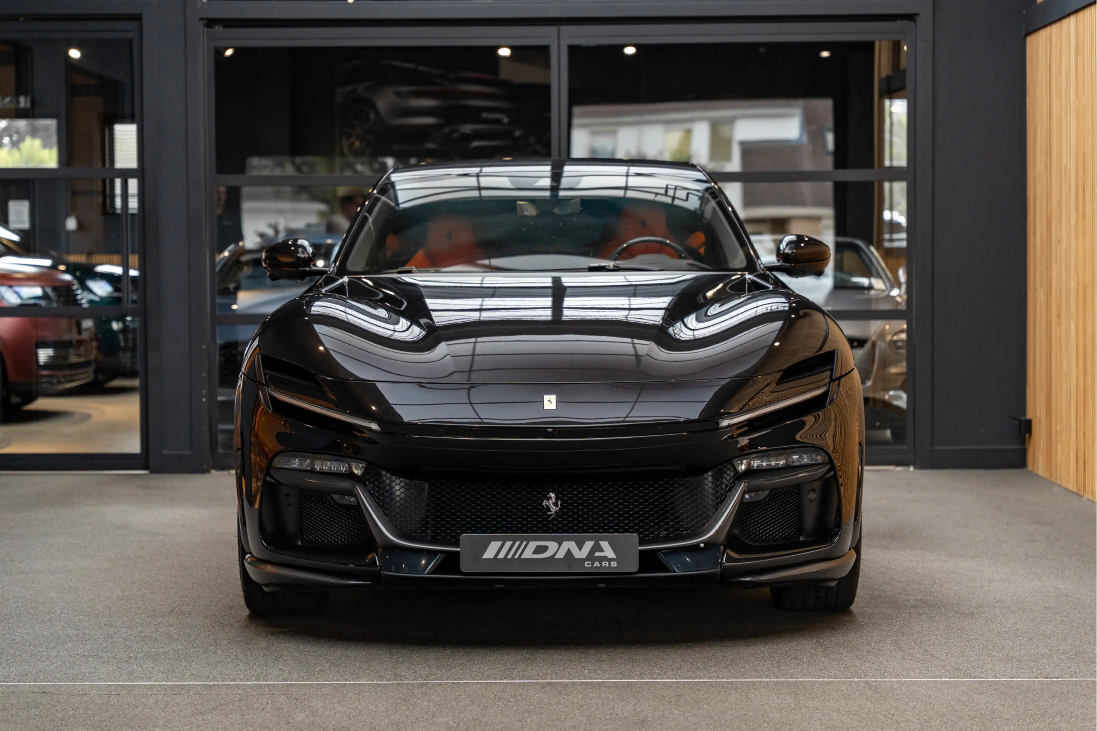 Ferrari Purosangue Airbrushed Shields Arancio Full Carbon 6.5 V12 — photo 2