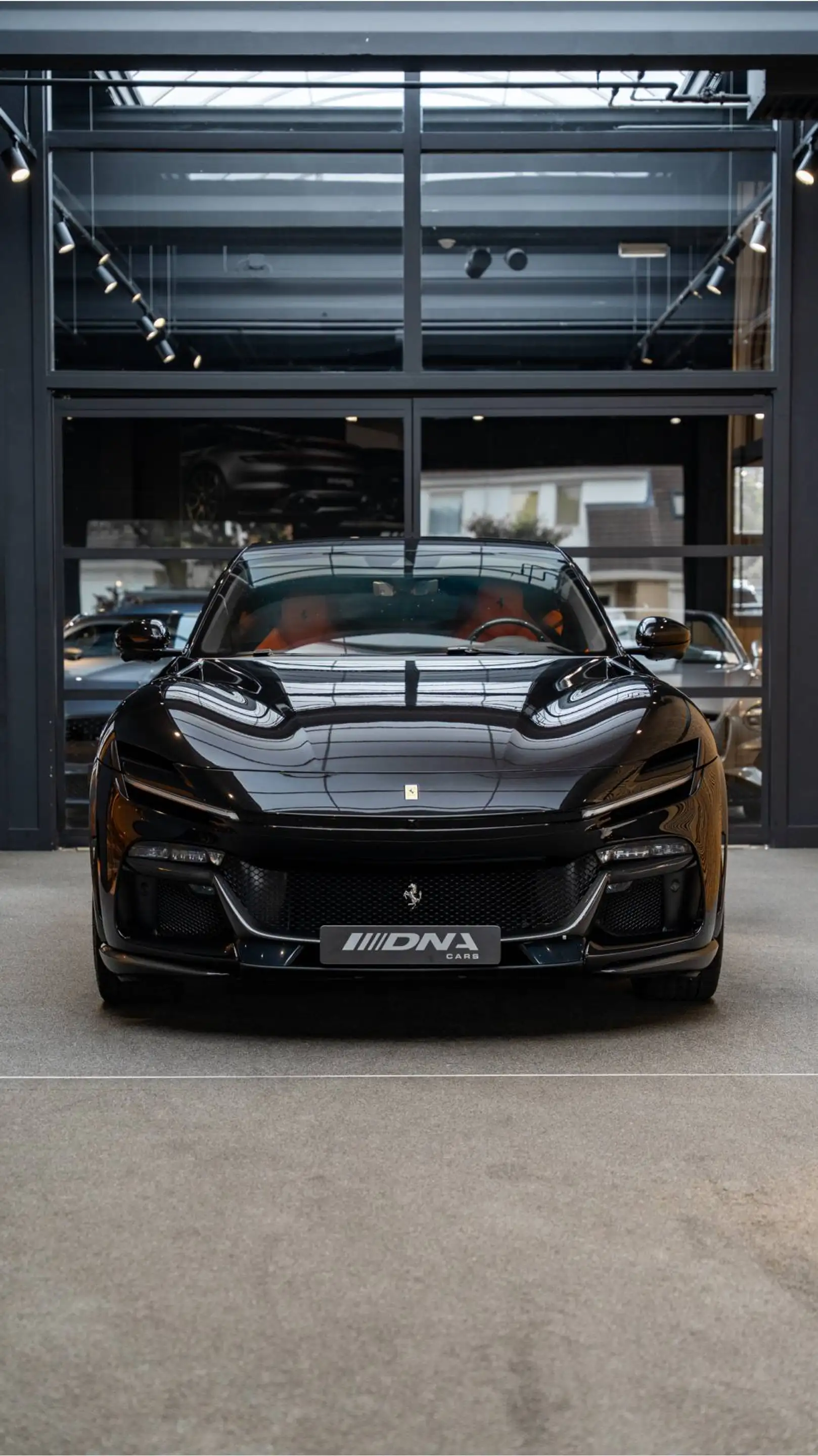 Ferrari Purosangue Airbrushed Shields Arancio Full Carbon 6.5 V12 — photo 25