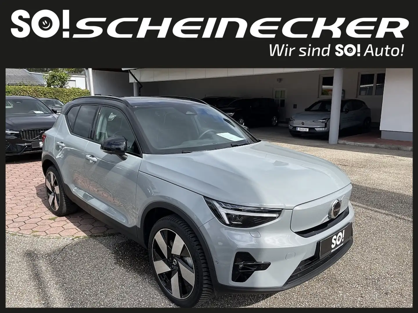 Volvo XC40 Recharge Pure Electric 82kWh Recharge Twin Ulti... Grijs - 1