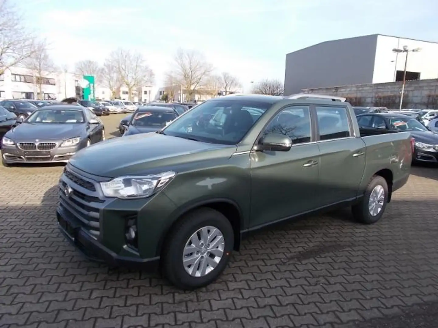 SsangYong Musso Musso Grand 2.2D Amber 4WD, sofort Zelená - 1