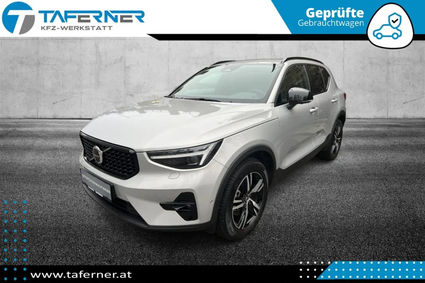 Volvo XC40 B3 A Plus Dark Silber - 1