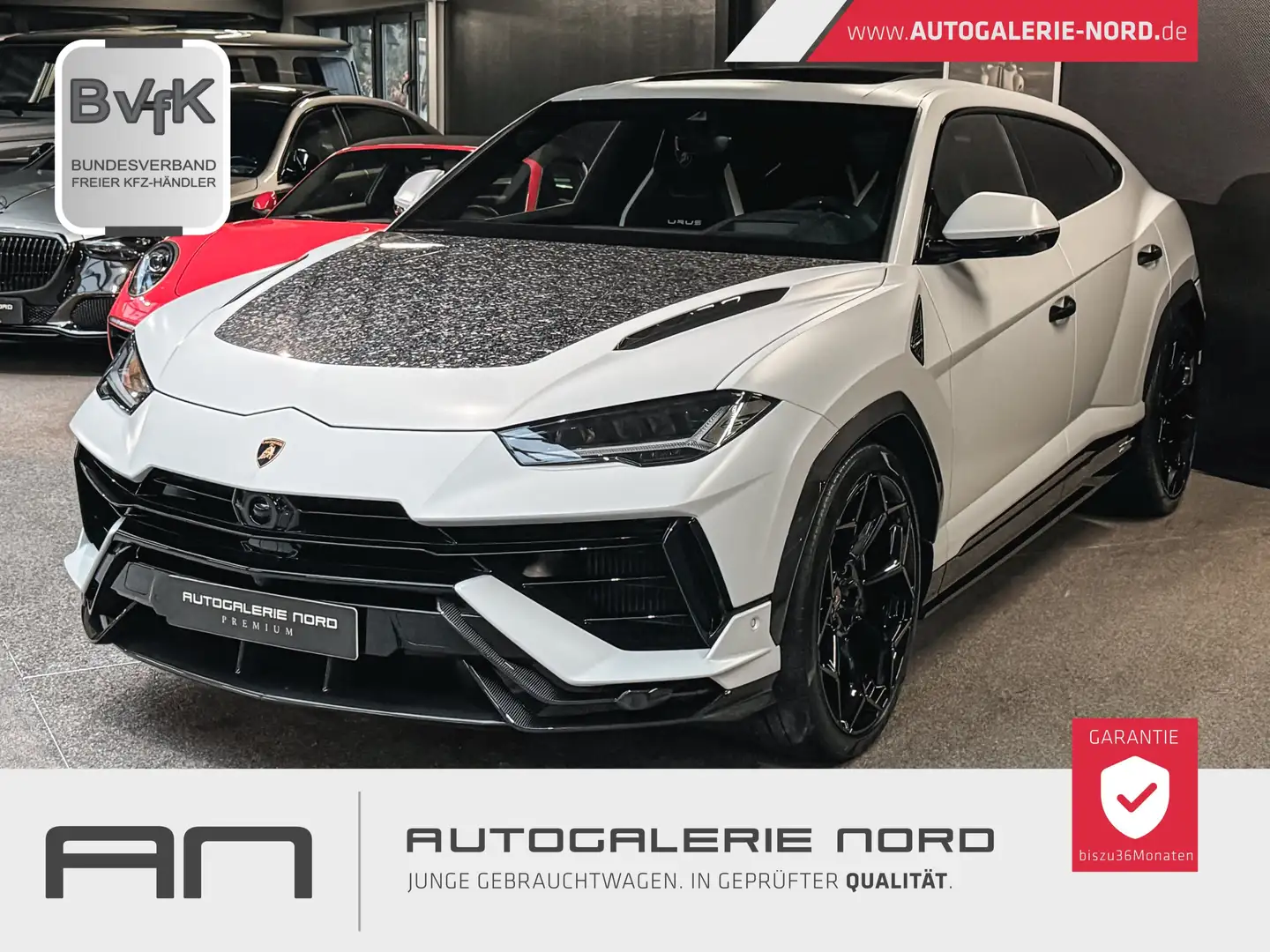 Lamborghini Urus Performante+PPF+ADAS+B&O-3D+Head-Up Weiß - 1