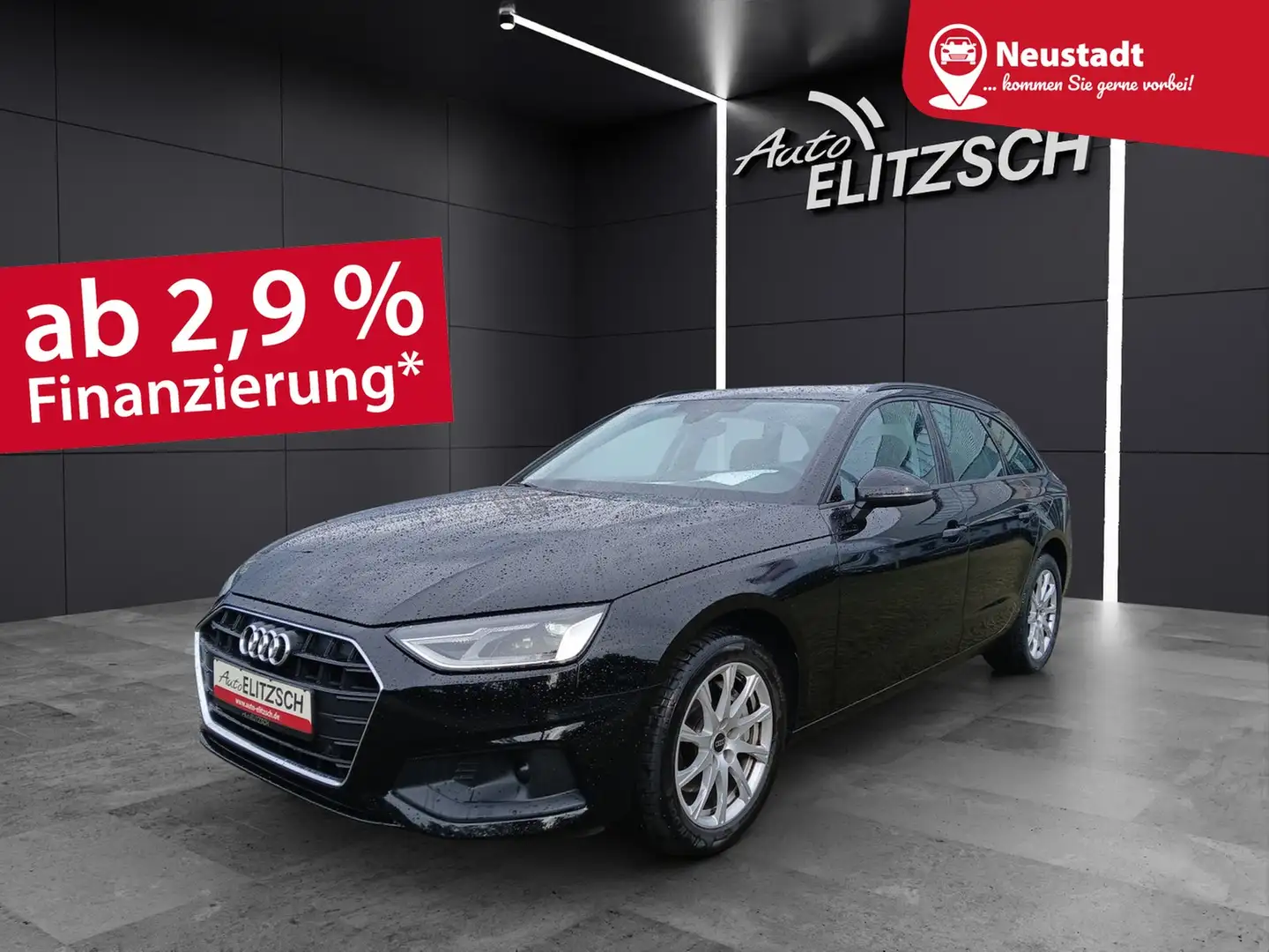 Audi A4 Avant 40 TDI S-tronic Navi GRA PDC SH LM Schwarz - 1