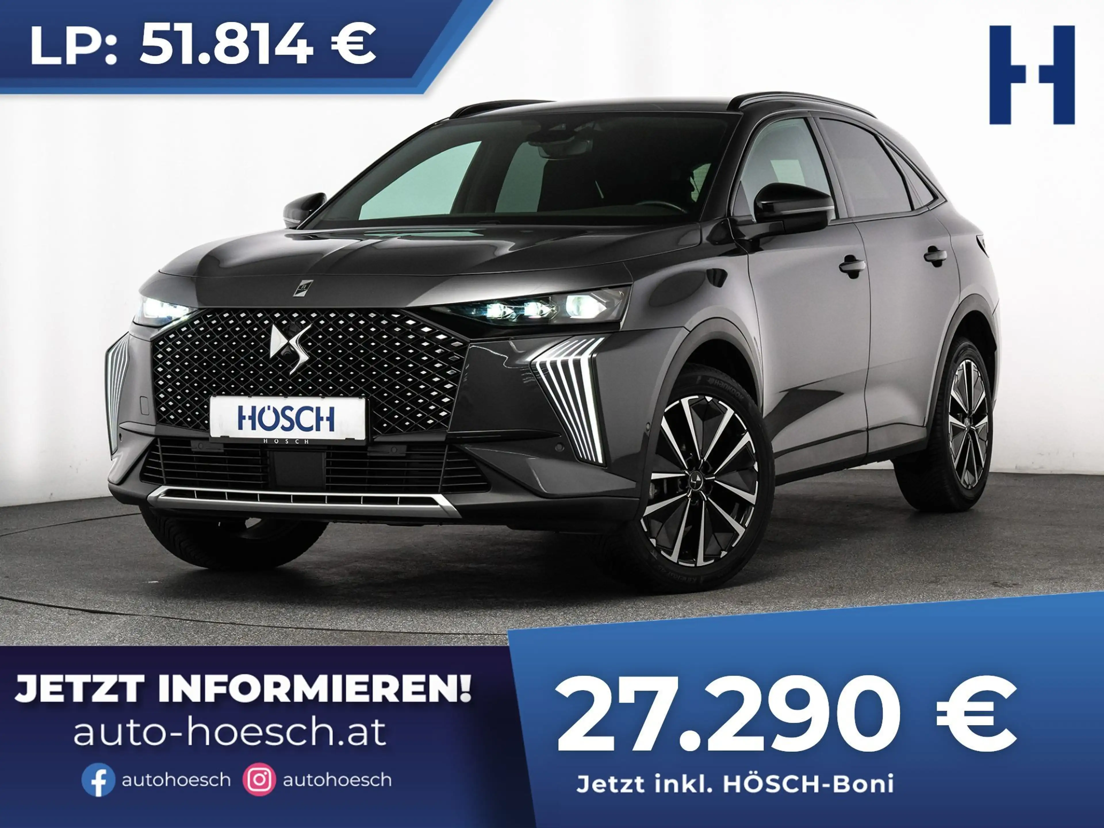 DS Automobiles DS 7 Crossback HDi 130 PALLAS EXTRAS WENIG KM