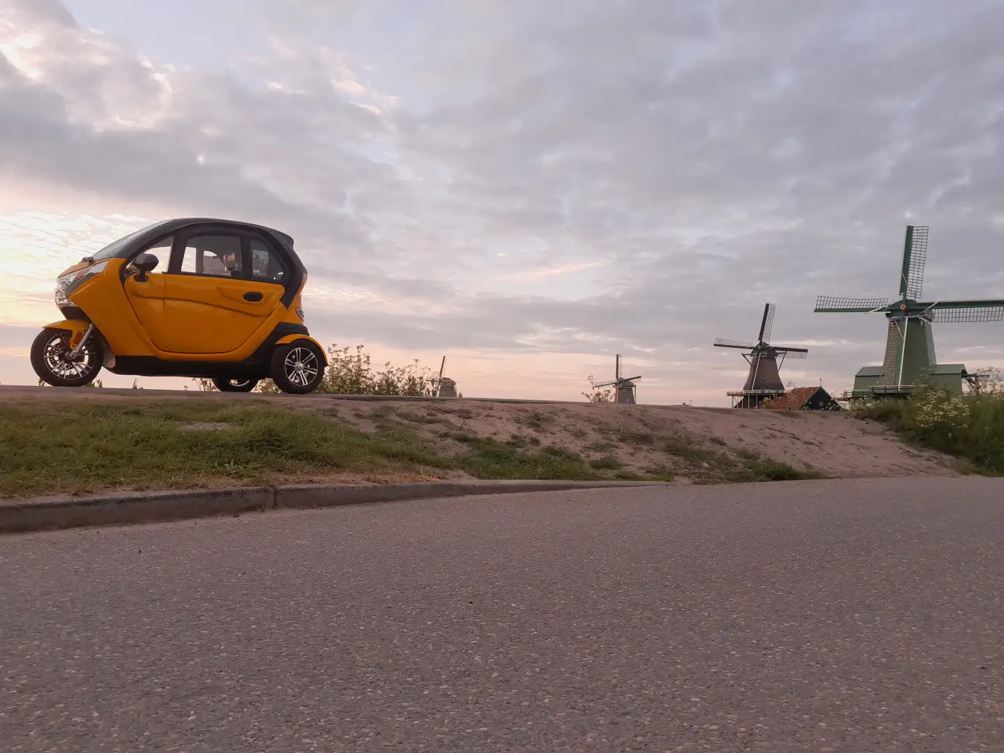 Gappy Triple Dutch auto-fiets & scooter in één Gelb - 1