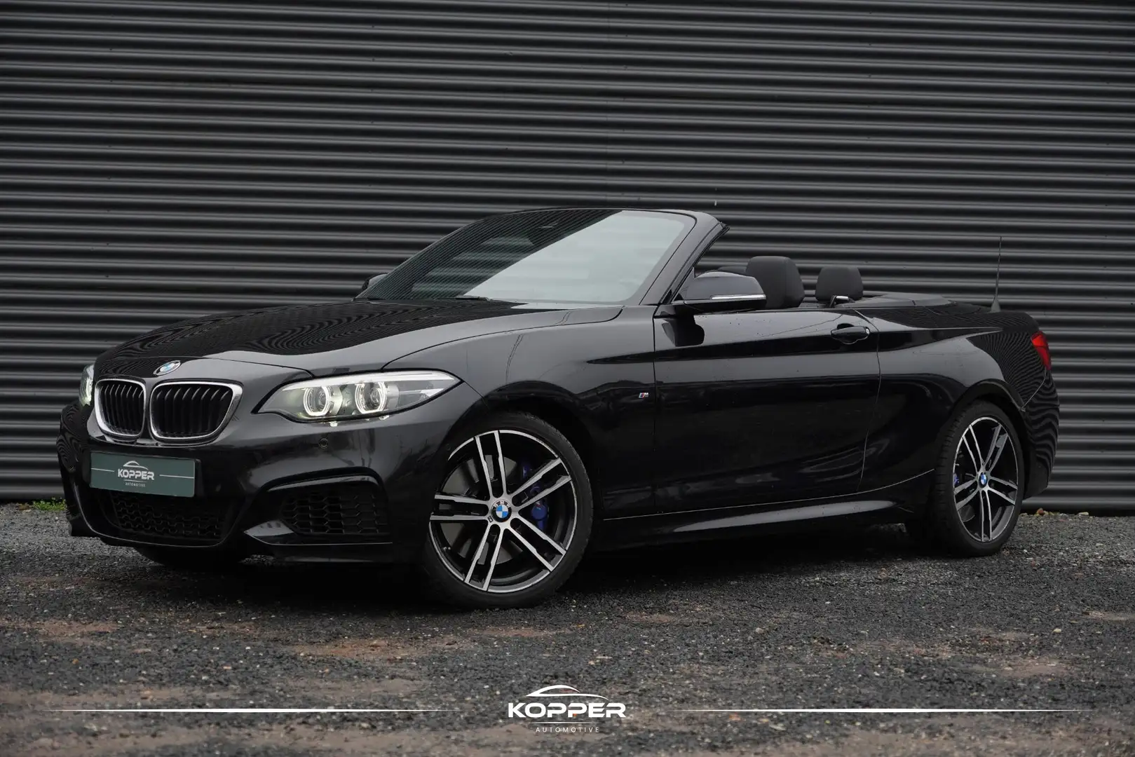 BMW 218 2-serie Cabrio 218i High Executive M-Sport / Aut / Schwarz - 1