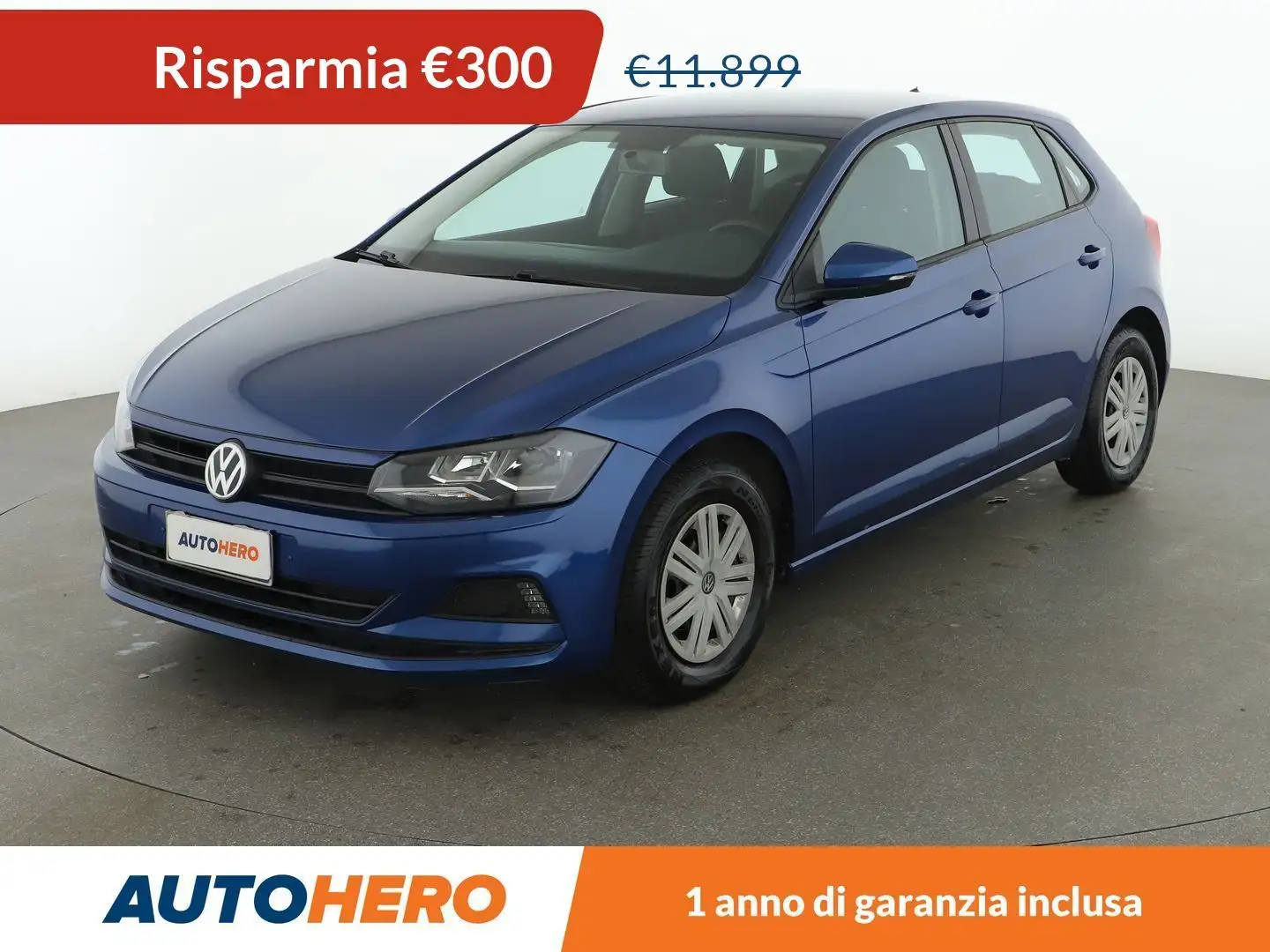 Volkswagen Polo 1.0 Sport 80 CV Blau - 1
