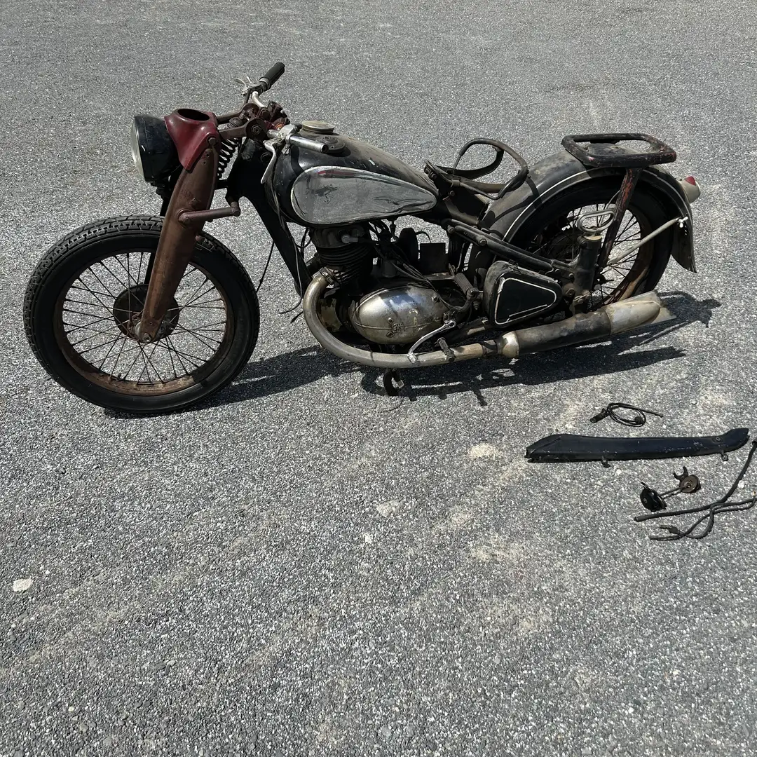DKW NZ 350 mit NZ 500 Hirafe - 1