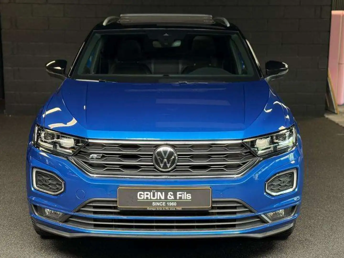 Volkswagen T-Roc R-Line 2.0 TDI 150 DSG 4M Bleu - 2
