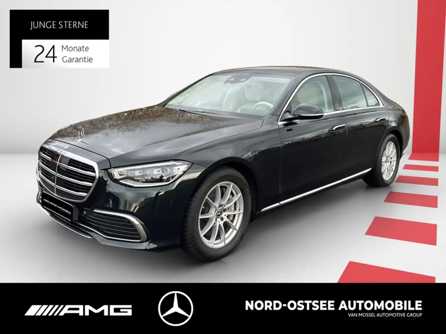 Mercedes-Benz S 400 d 4M PANO 360°-KAM SHZ LED KEYLESS KLIMA Vert - 1