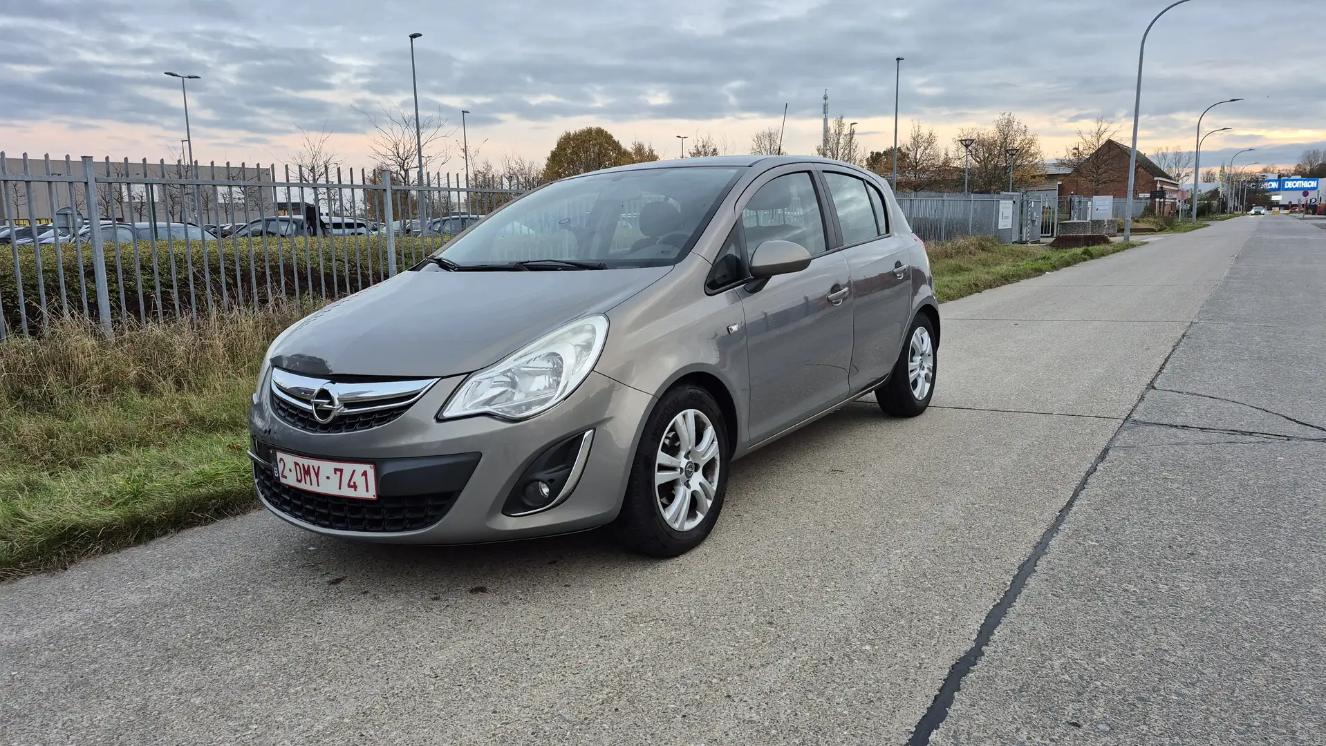 Opel Corsa Corsa 1.3 CDTI DPF ecoFLEX Start-Stop Navi Grijs - 1