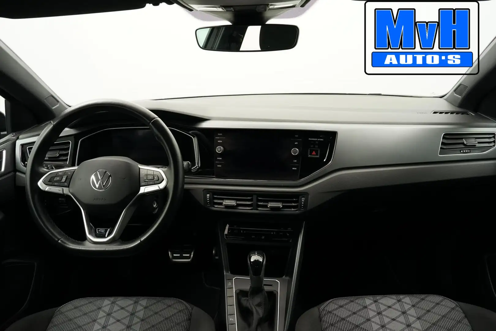 Volkswagen Polo 1.0 TSI R-Line|DSG|ACC|CAMERA|STOELVERW|NAP Noir - 2