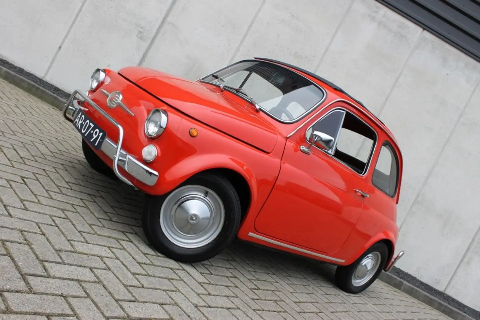 Fiat 500L Classic 1972 Rot - 2