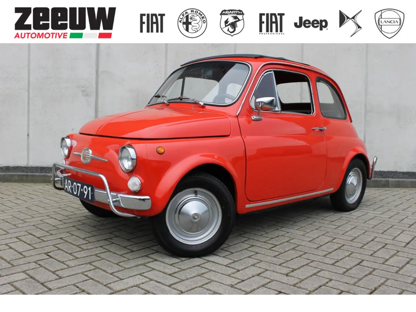 Fiat 500L Classic 1972 Rot - 1
