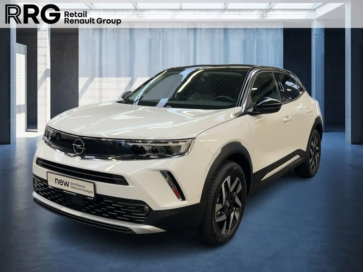 Opel Mokka-E E ELEGANCE PTS KAMERA LENKRADHZG. Weiß - 1