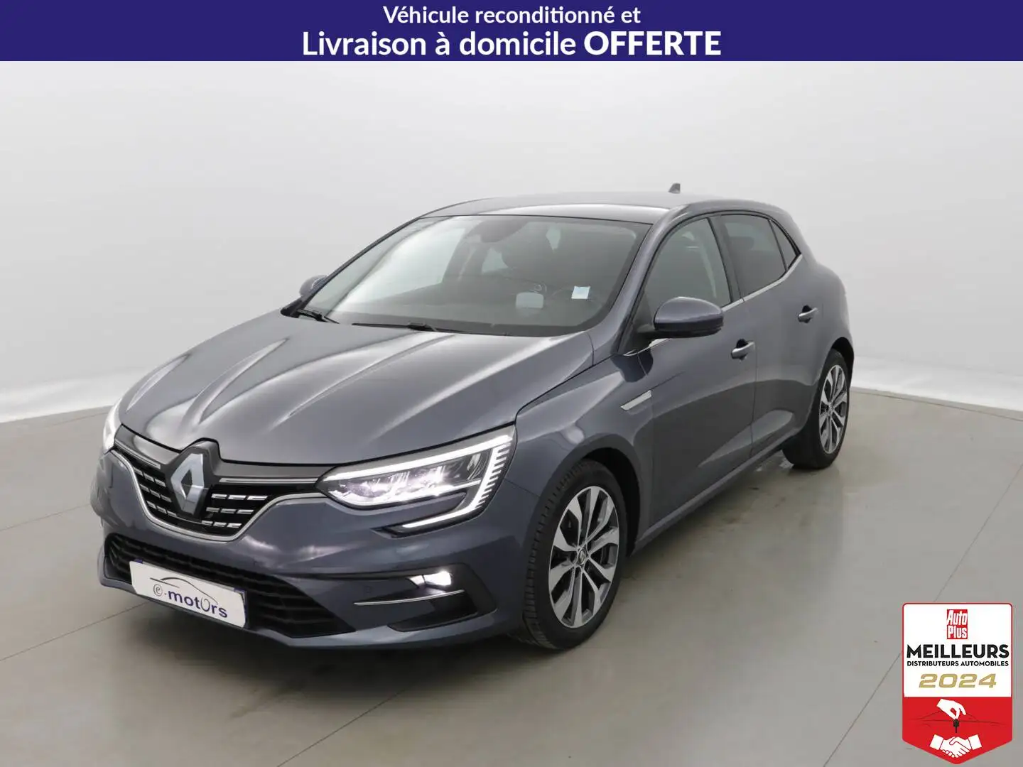 Renault Megane Mégane IV Berline TCe 140 EDC Intens Gris - 1
