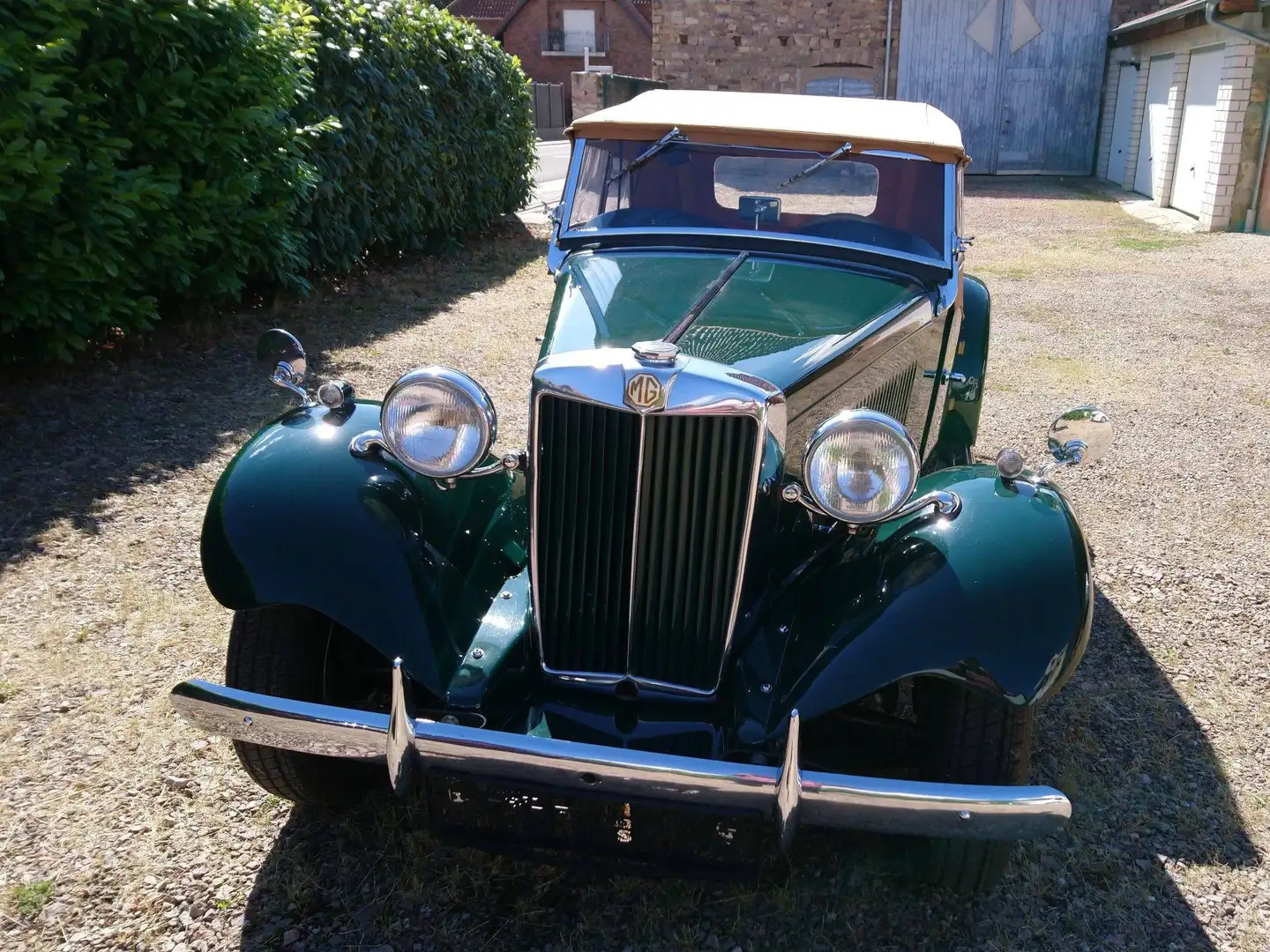 MG TD Ez 1952, restauriert, sehr schöne Optik Grün - 2