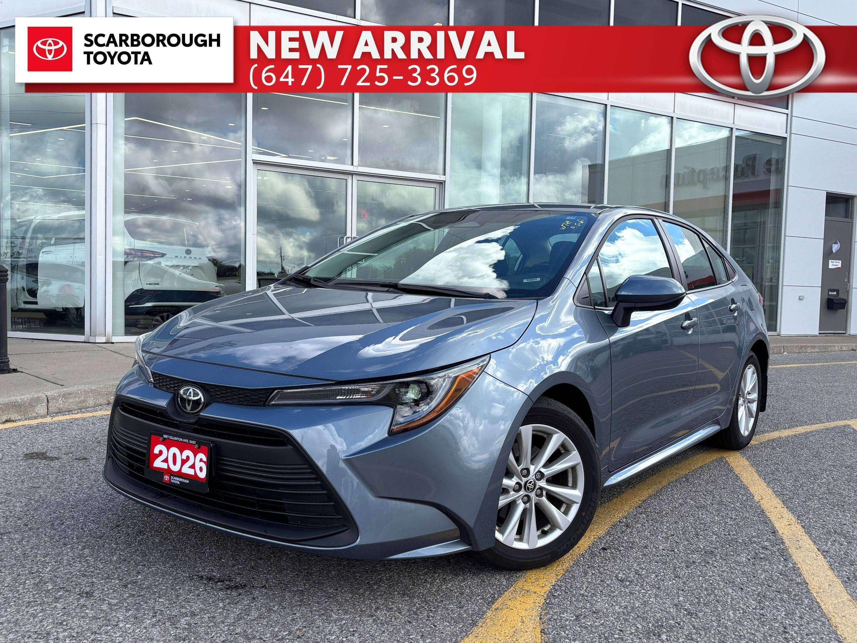 2026 Toyota Corolla LE Upgrade | Cruise Control | Sunroof | Bluetooth