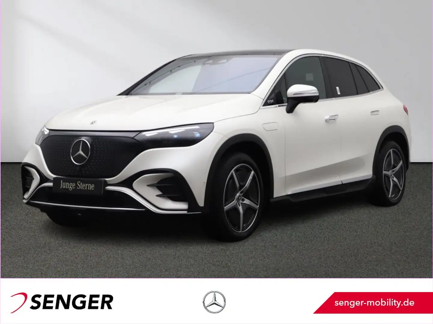 Mercedes-Benz EQE 350 4M SUV AMG Panorama Digital AHK 360° Blanc - 1
