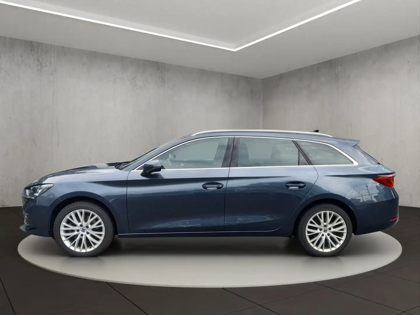 SEAT Leon Sportstourer 2.0 TDI Xcellence Navigation A Gris - 2