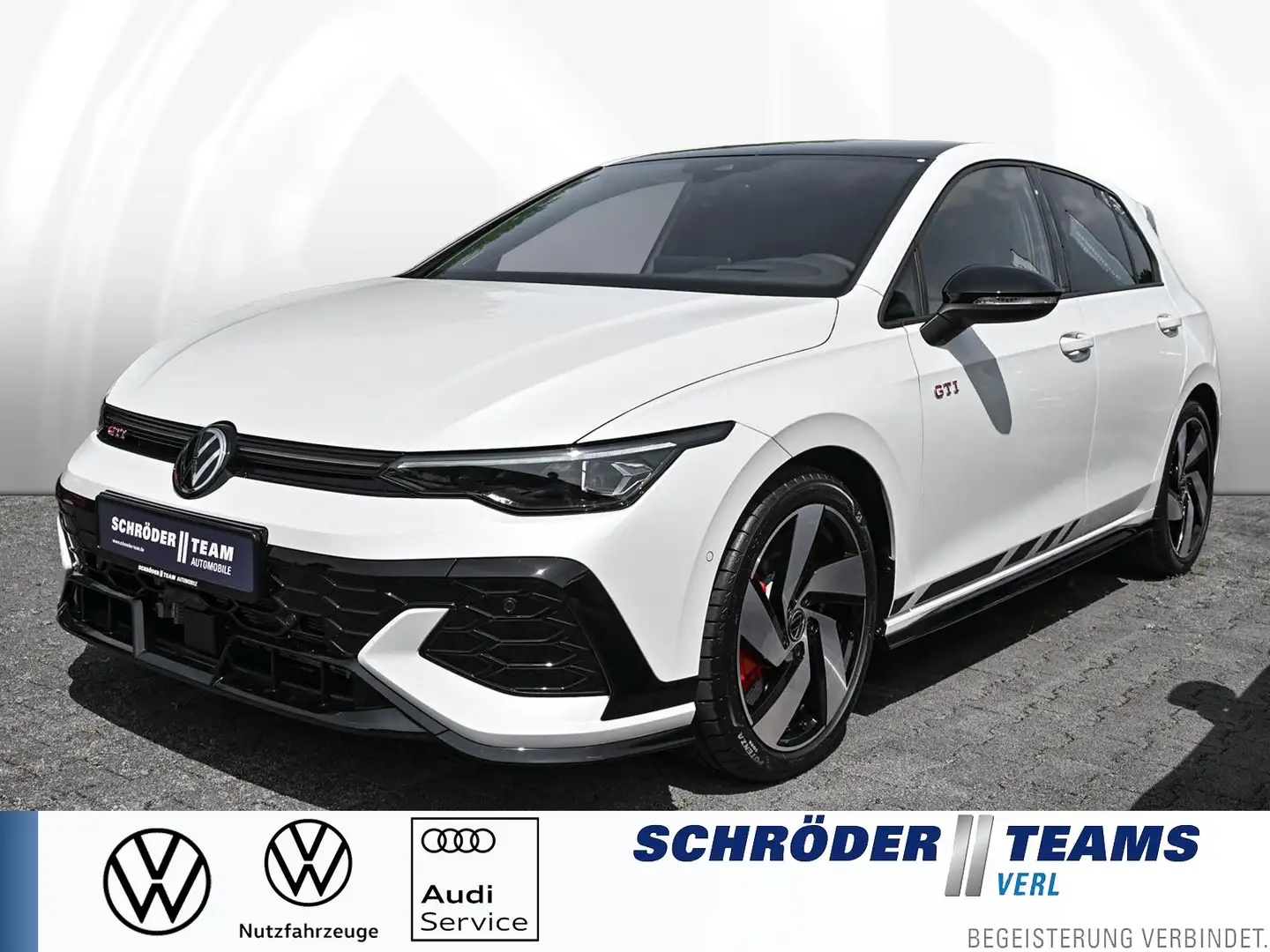 Volkswagen Golf GTI VIII 2.0 TSI DSG Clubsport Black Style Weiß - 1