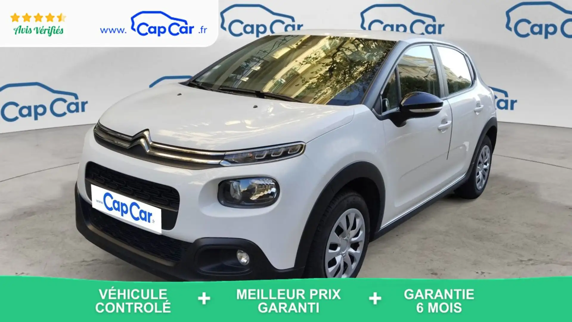 Citroen C3 1.2 PureTech 82 Feel Business Blanc - 1