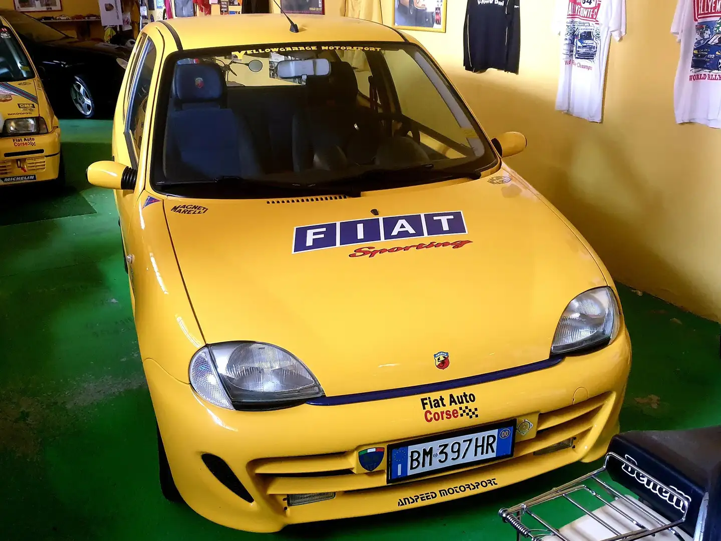 Fiat Seicento Sporting CRS ASI Gelb - 1