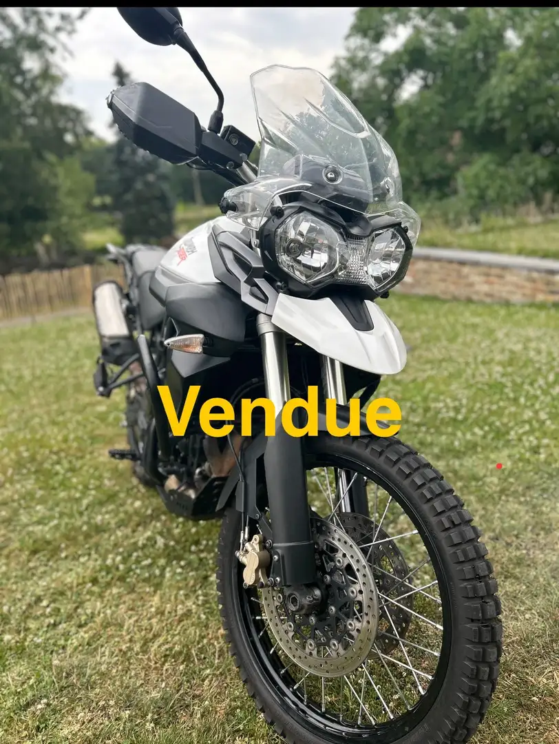 Triumph Tiger 800 Tiger 800 XC - ABS - vendue Wit - 1