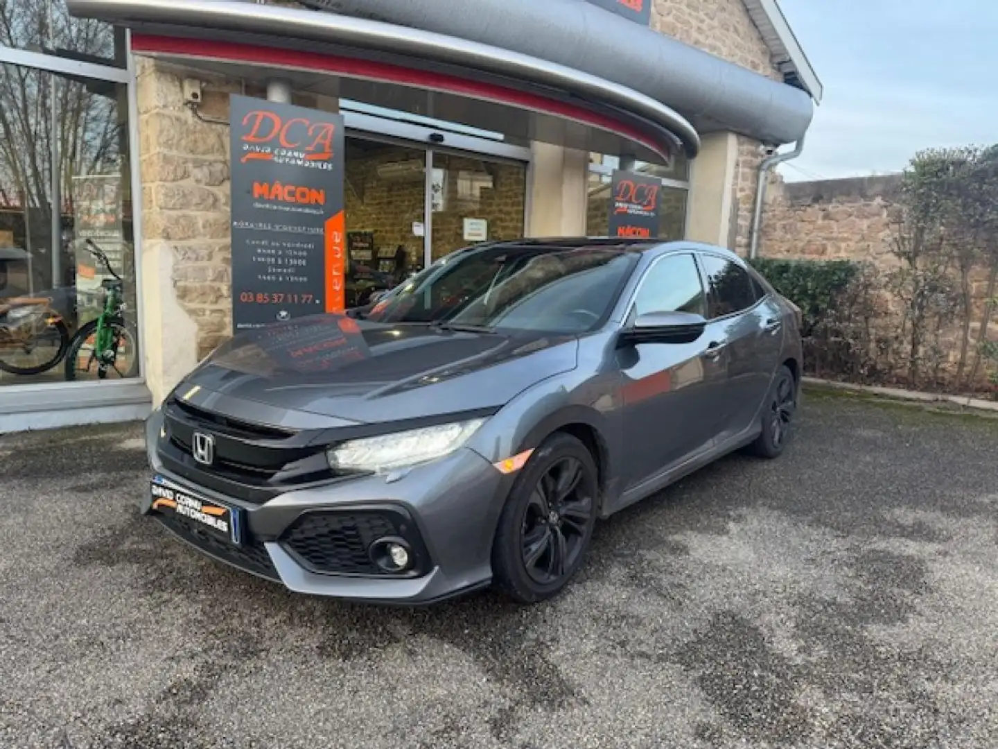 Honda Civic 1.6 i-DTEC 2018 5P 2017 BERLINE Exclusive Premium PHASE 1 Gris - 1