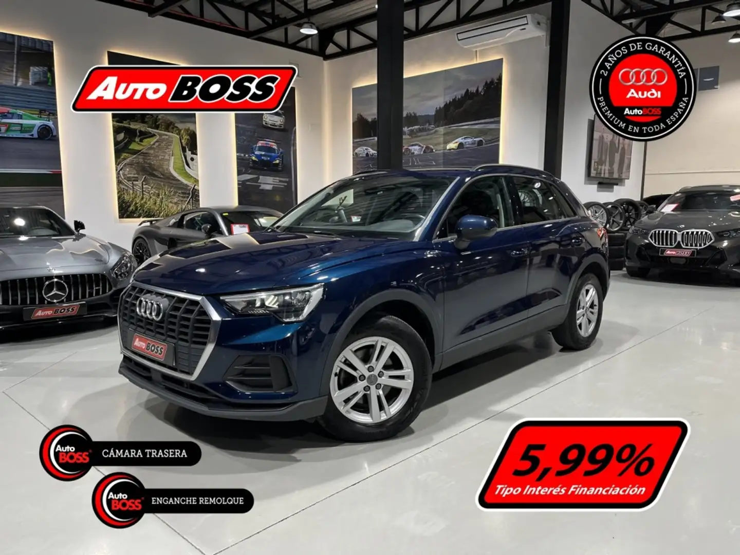Audi Q3 35 TFSI Bleu - 1