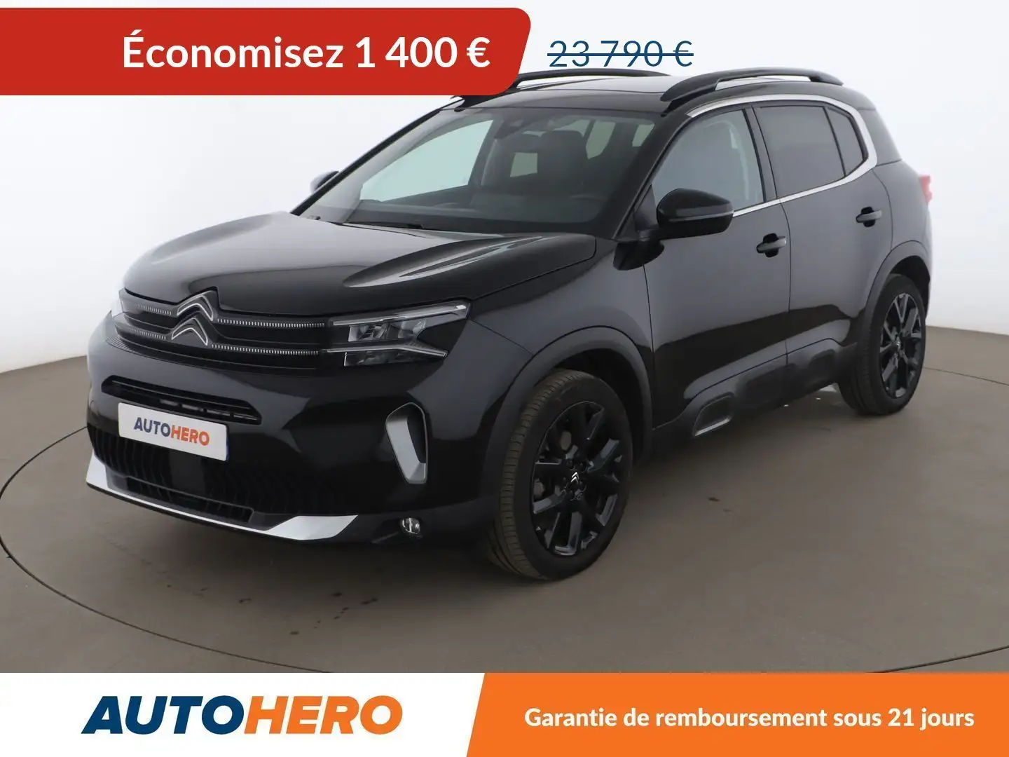 Citroen C5 Aircross 1.2 PureTech Shine Pack EAT8 Noir - 1