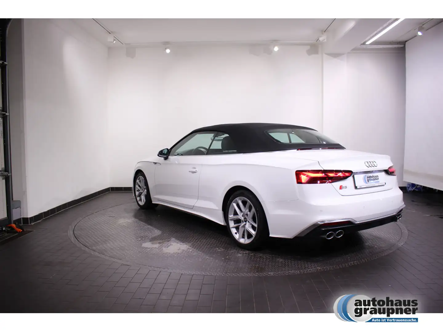 Audi S5 Cabriolet 3.0 TFSI quattro S tronic SHZ Weiß - 2