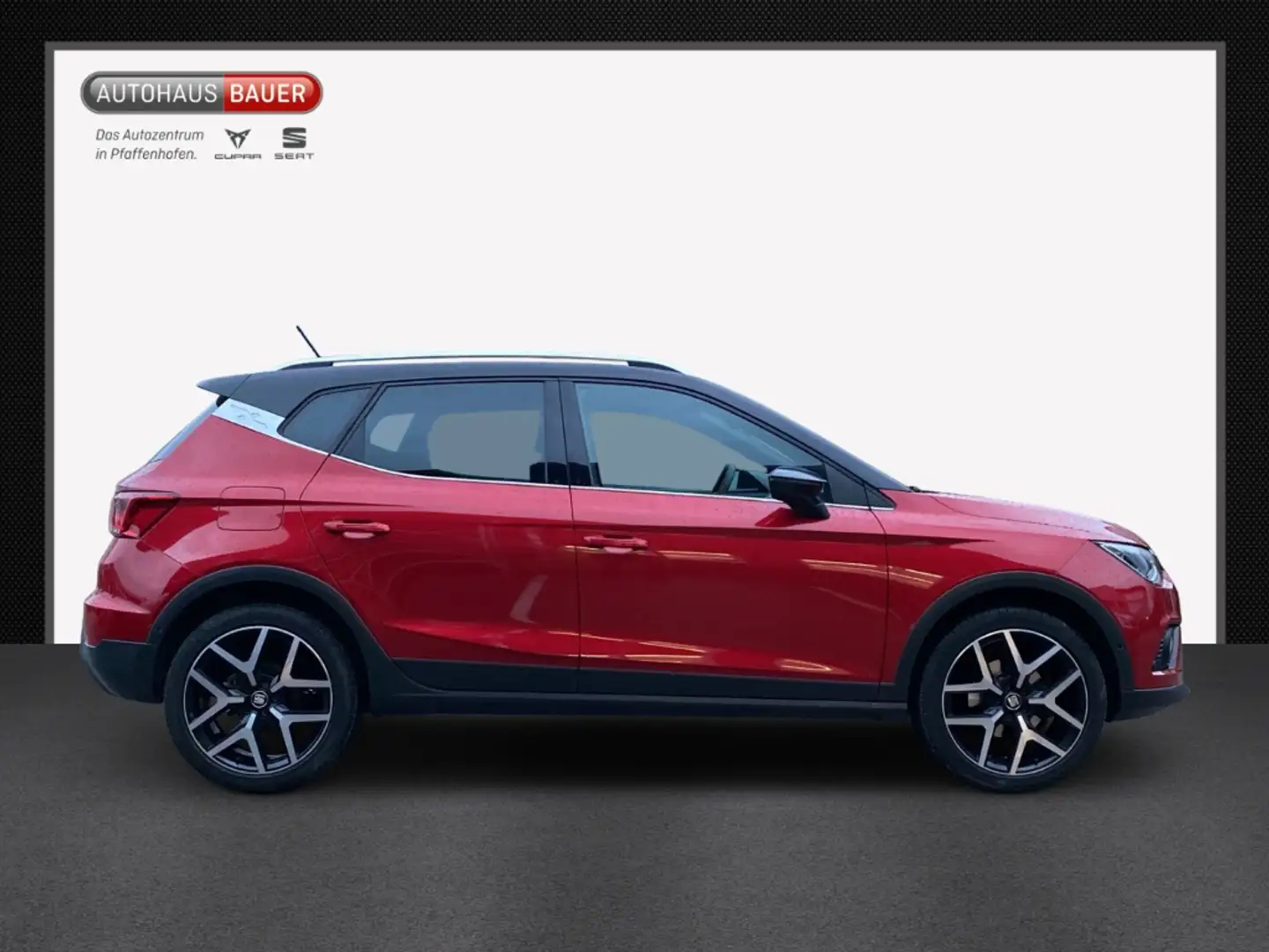 SEAT Arona FR 1.5TSI AHK ABN NAVI+DAB FULLINK VOLLED KAMERA P Rosso - 2