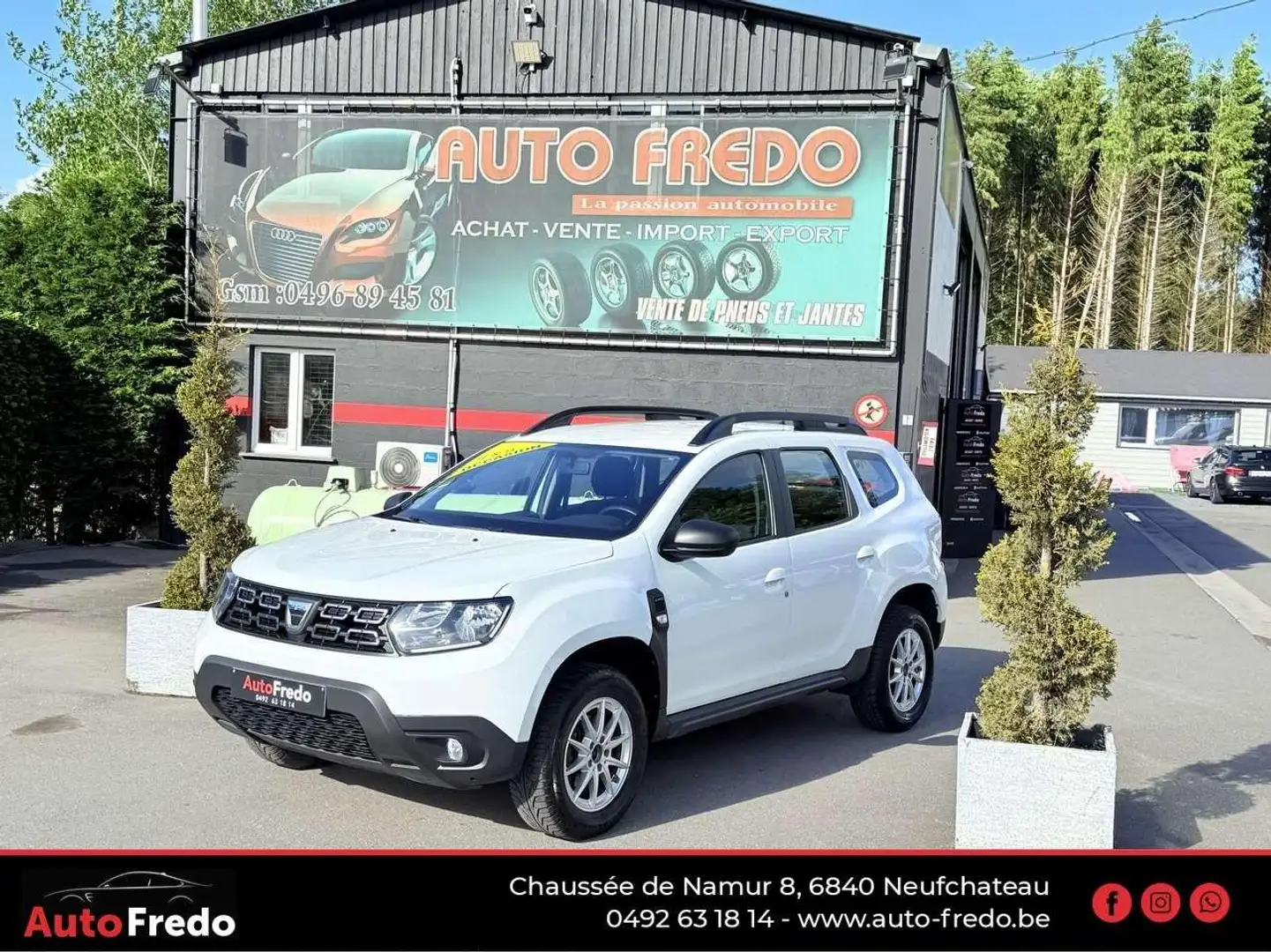 Dacia Duster 1.5 Blue dCi 4WD *4X4 * Garantie  1 an */* Tva * Weiß - 1