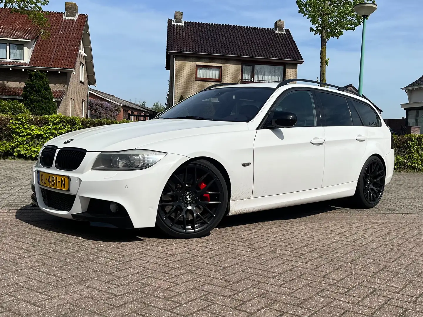 BMW 335 335xi |N54|Keyless|stoelverw.|M pakket|Navi bijela - 1