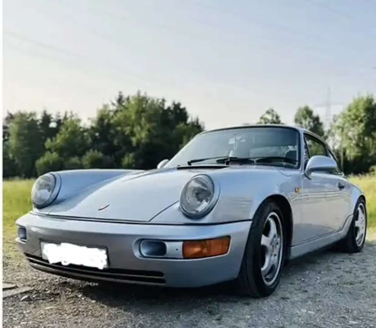 Porsche 964 Carrera 4 Silber - 1