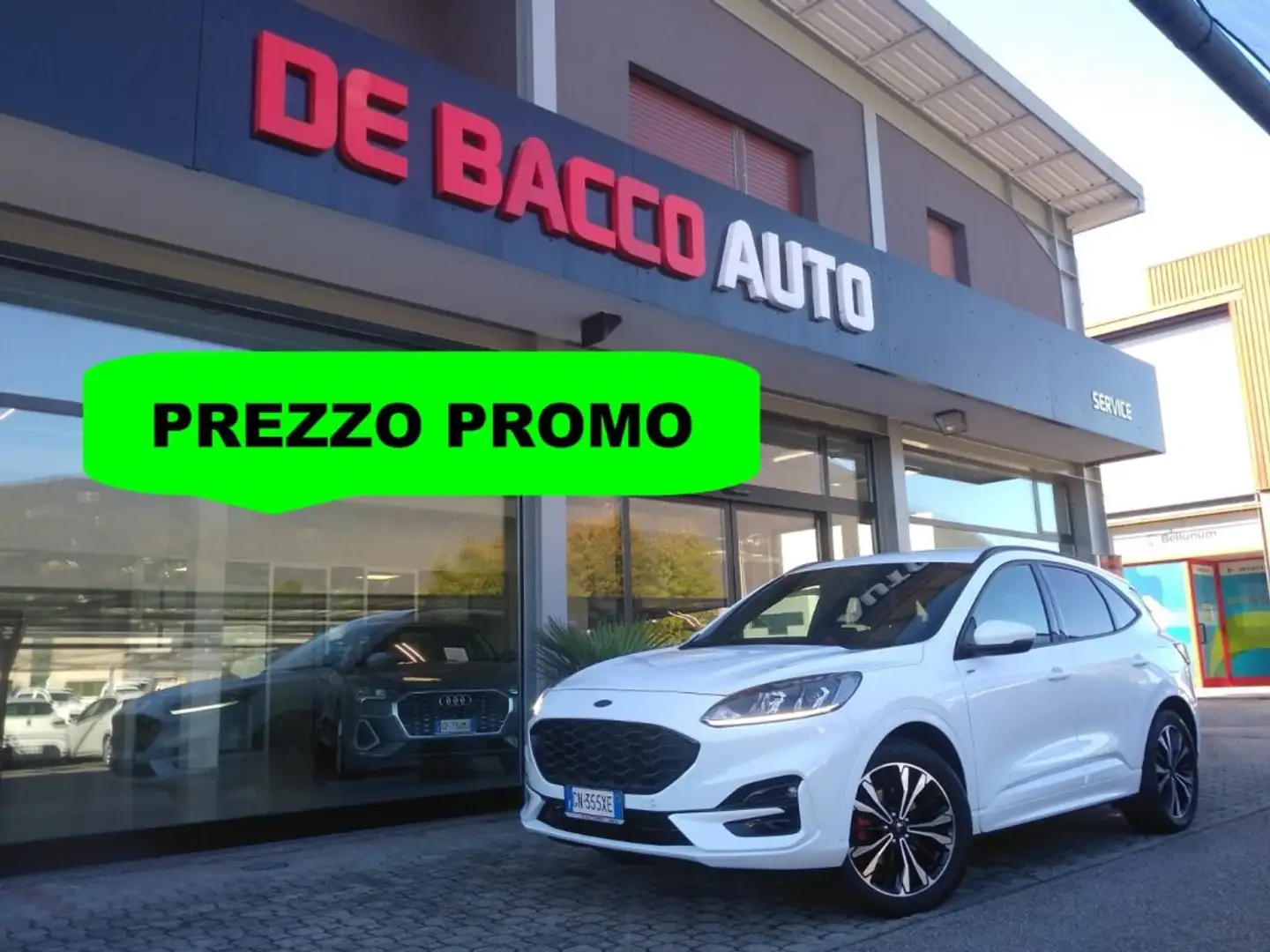 Ford Kuga 2.5 Full Hybrid 190 CV CVT 2WD ST-Line - PROMO - Blanc - 1