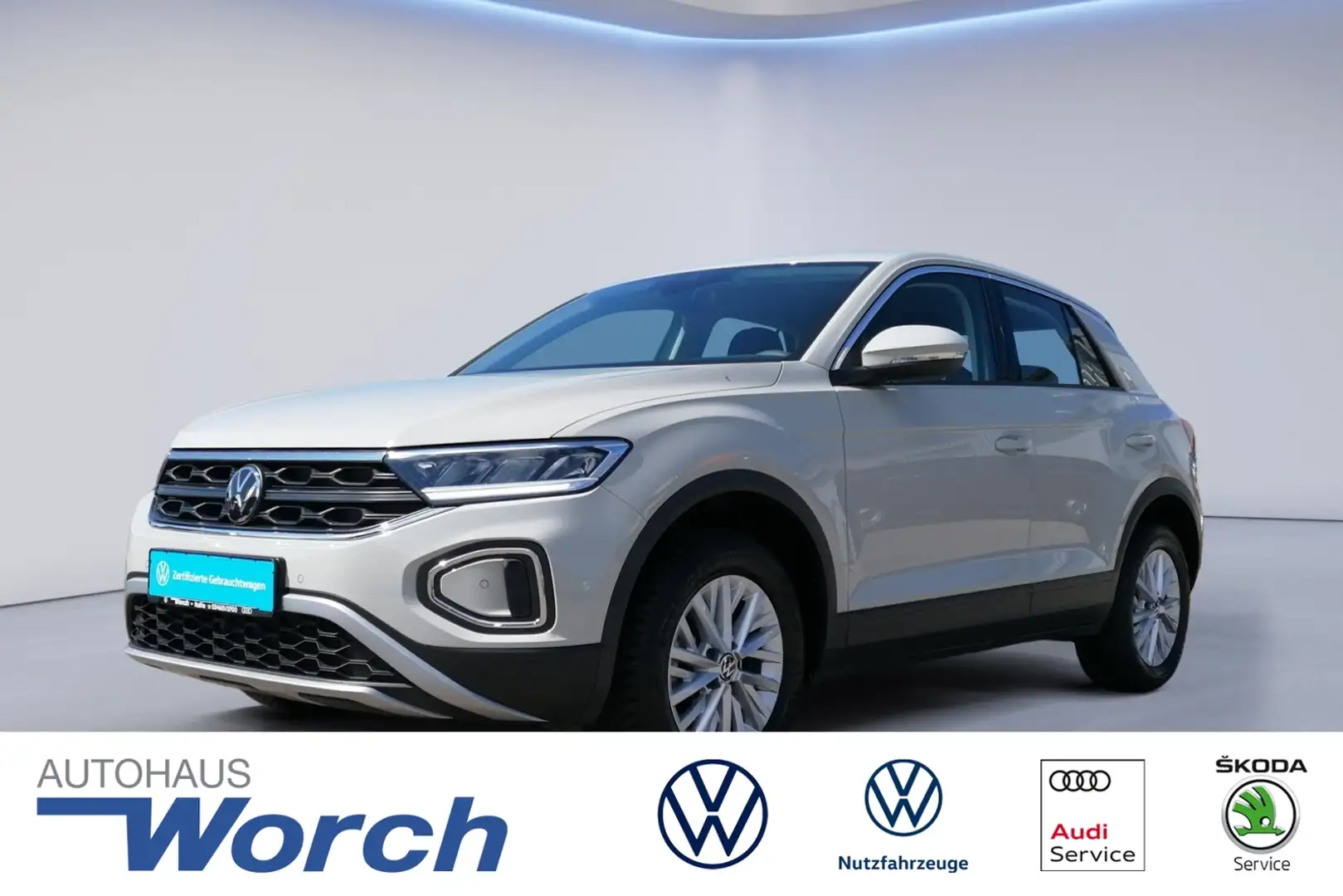 Volkswagen T-Roc 1.0 TSI LED+SHZ+ALU+CLIMATRONIC+ Grau - 1
