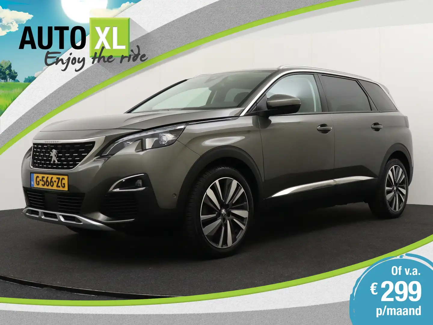 Peugeot 5008 1.2 Aut. Allure 7-Pers Trekhaak Camera Adapt.Cruis Grau - 1