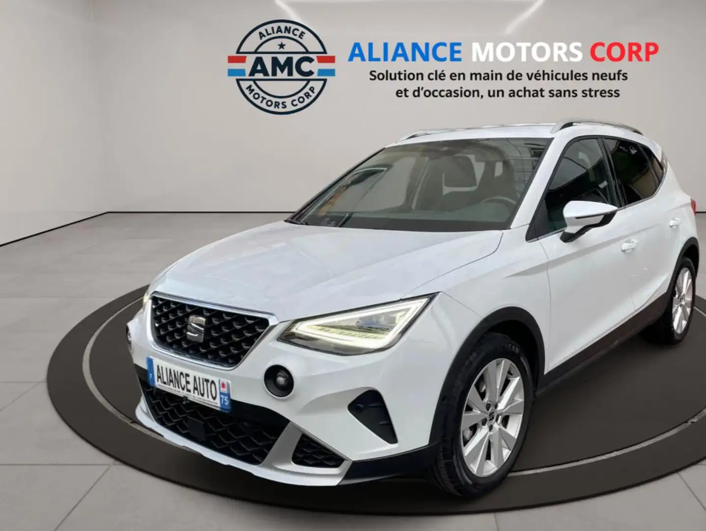 SEAT Arona - 05/2024 9.994 KMS Xperience 1.0 TSI 115CH Blanc - 1